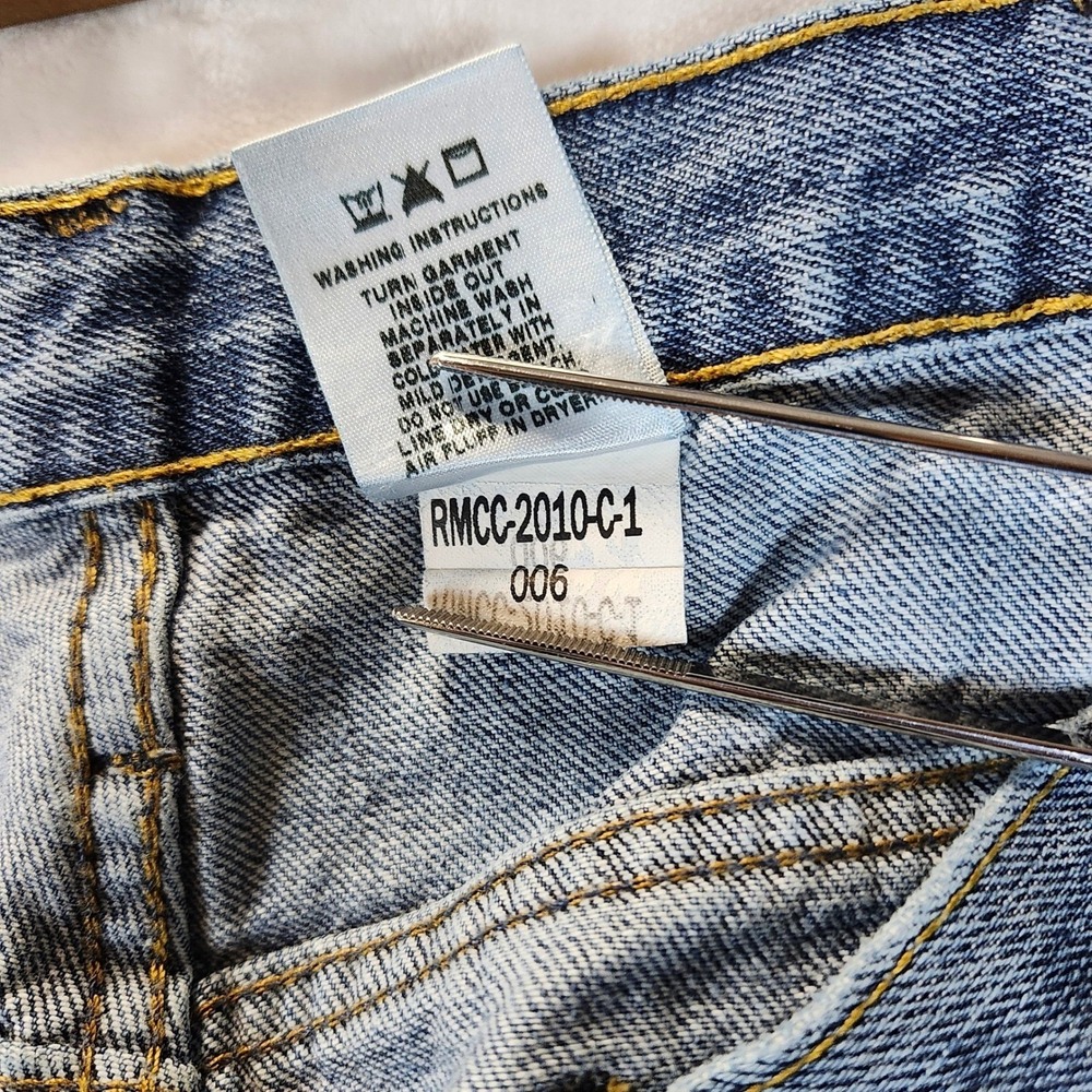 Cinch Green Label Men Jeans 36x32 Blue Denim Classic Fit Straight Leg Distressed - Picture 11 of 13